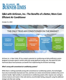 Q&A with AirGreen, Inc.: The Benefits of a Better, More Cost-Efficient Air Conditioner